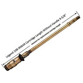 Legend 108-906AR Cartridge and Stem Assembly for 6" T-550 Wall Hydrants (OAL 9-5/8")