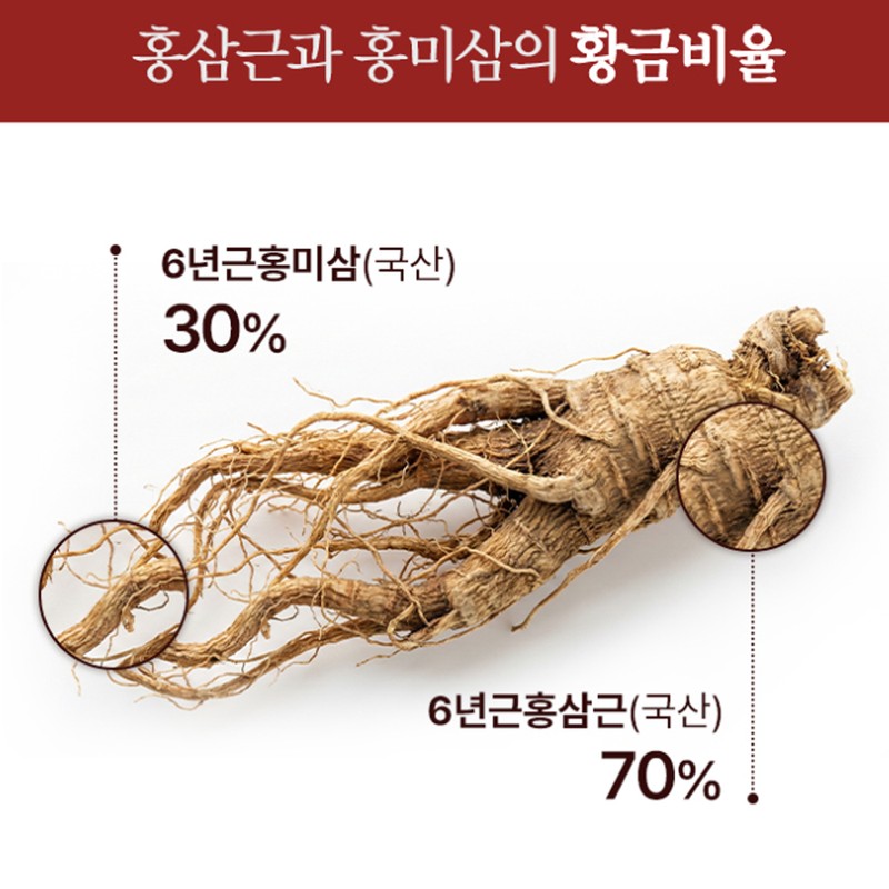 Korean red ginseng agarwood extract 6-year-old Korean red ginseng agarwood