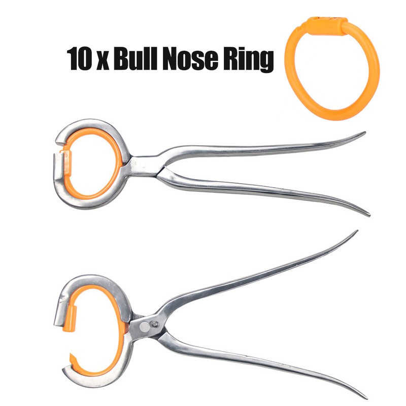 10Pcs Nylon Bull Nose Ring Accessory for Cattle Cow Farm