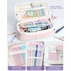 Four Candies 36PCS Aesthetic School Supplies, Mechanical Pencils 0.5mm, 0.7mm,