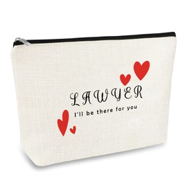 Lawyer Gifts for Women Lawyer Makeup Bag Women in Law Cosmetic Bag Pouch Legal Practitioner Gift Future Lawyer Gift Law School Graduation Gift Christmas Thanksgiving Birthday Gift for Attorney Lawyer