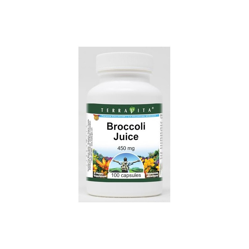 Broccoli Juice - 450 mg (100 Capsules, ZIN: 519348) -