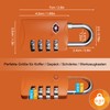 Diyife TSA Luggage Locks, Pack of 2 4-Digit Combination Locks,