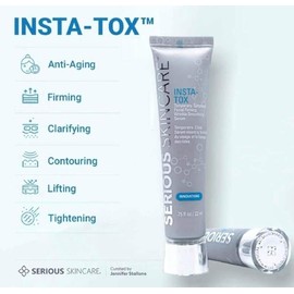 Serious Skincare InstaTox Instant Wrinkle Eraser ‚Äì Temporary Skin Tightener for Fine Lines, Wrinkles & Pores ‚Äì 12-Hour Smoothing Serum ‚Äì 0.75oz:_Single