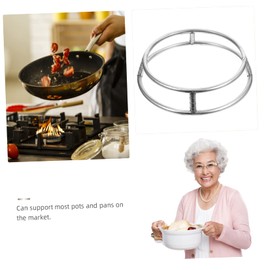 TOVINANNA Pot Rack Heat-proof Pot Stand Heat-proof Wok Stand Heat-proof Wok Rack Round Pot Stand Round Pot Holder Stainless Steel Wok Stand Stainless Steel Pot Stand Heat-proof Pot Holder