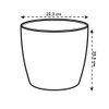 elho The Coffee Collection Round 22 cm - Indoor Flower