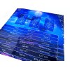 Superlunaris 3-Card Tarot Reading Spread Cloth, Tarot Menu, Altar Cloth,