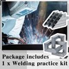 Therwen 1 Set 12 Pcs Welding Practice Kit for Beginners