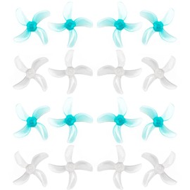 Gemfan 31mm 1209 4-Blade PC Propeller for RC FPV Freestyle Tinywhoop Drones DIY Parts (1.0mm)