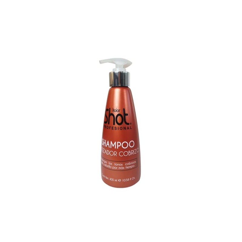 Kolor Shot Shampoo Matizador Tono Cobrizo Prolonga los tonos Cobrizos