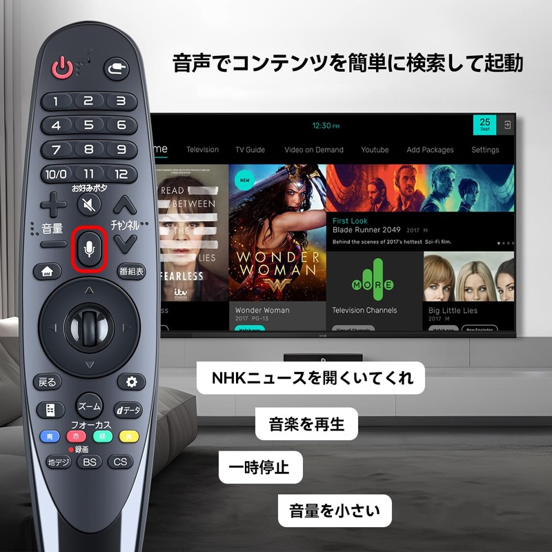 TV Remote Control AN-MR18BA for LG Magic Remote Control LG