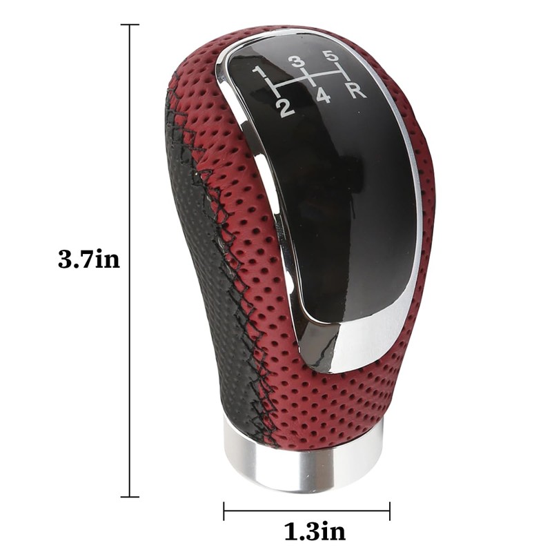 Osilly 5 Speed Shift Knob, Weighted Manual Gear Shifter Knobs,