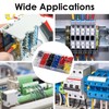 1200PCS Assorted Wire Ferrules Terminals Kit, AWG 22-10 Insulated Copper
