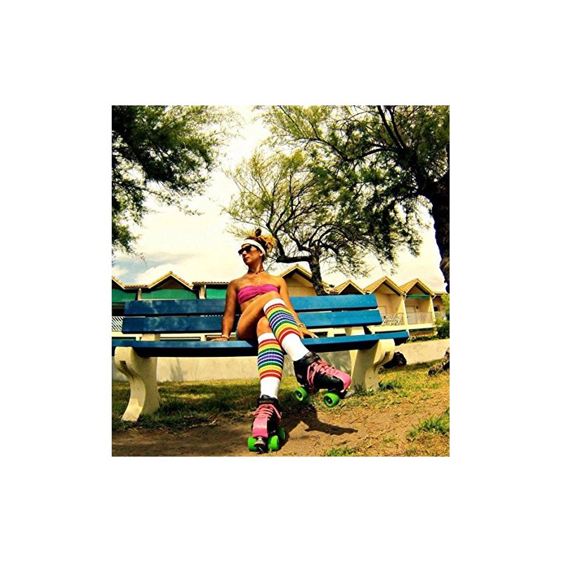 Hip-hop - Calcetines de tubo hasta la rodilla 22-1