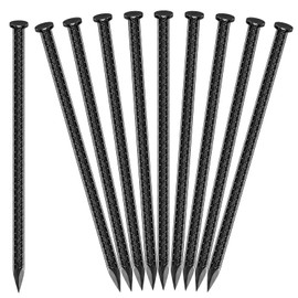 14 Inch Rebar Stakes 1/2" Heavy Duty Ground Anchors for Asphalt (10 Pack)
