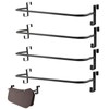 HDYEGY 4Pcs Blanket Rack with Tack Rack,Portable Blanket Bar for