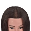 BLTYXT Male Mannequin Head with 100% Human Hair Training Head