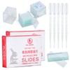 Pack of 100 Pre-Cleaned Microscope Slides with Ground Edge and