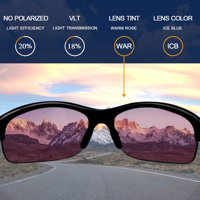 New 1.8mm Thick UV400 Replacement Lenses for Oakley Batwolf OO9101