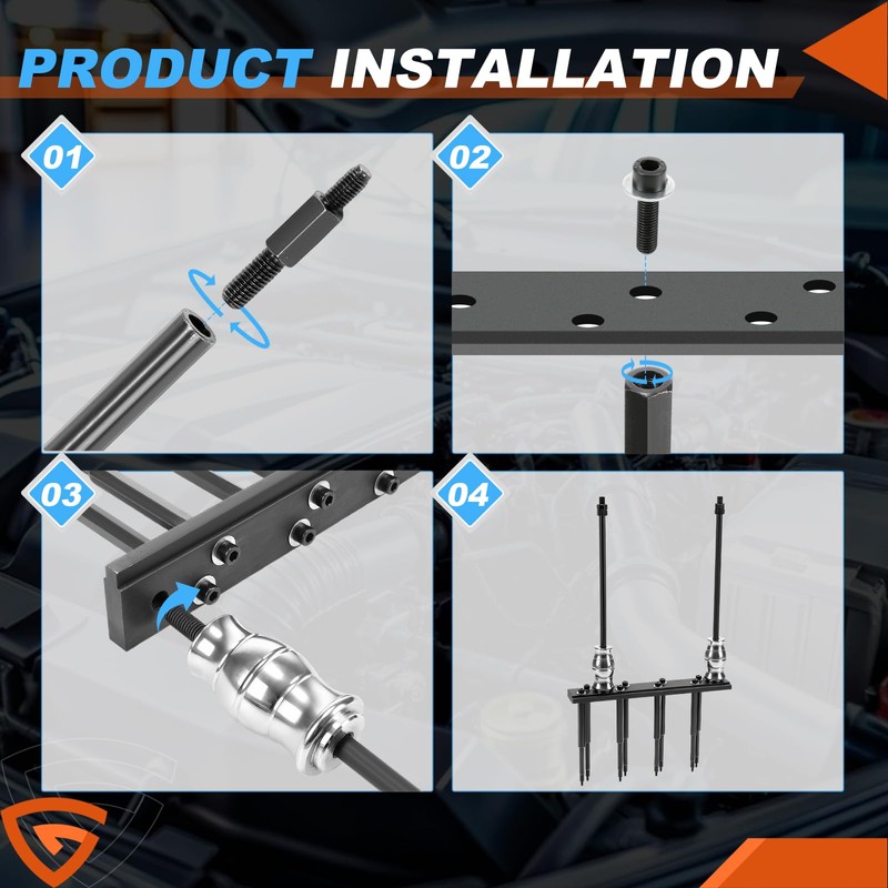 Injector Removal Tool EN-51146 GM-51146 Master Kit 1.0L