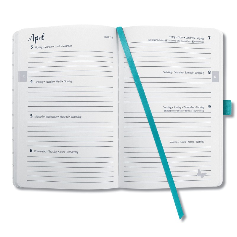 SIGEL J3102 Jolie Weekly diary 2023 - hardcover - 9,5