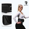 BIOMORPH Neoprene Weight Lifting Belt for Strength Training, Powerlifting, Bodybuilding,