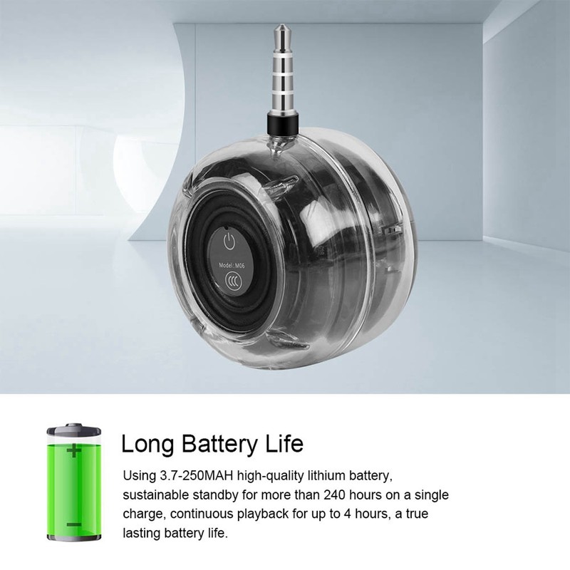 Mini 3.5mm Plug MICRO USB Smart Speaker HiFi Stereo Bass