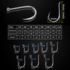 1000PCS Fishing Hooks High Carbon Steel Bulk Fishing Hooks Set