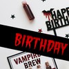 Birthday Vamp Sash, Gothic Emo Birthday Girl Sash, Vampire Don't