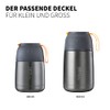 720°DGREE Replacement lid, replacement bowl for "wunderJar" - 450 ml,
