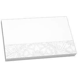 Sticky Notes Mandala Notes 125 x 75 – 1 Piece, White