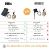 Solar Clip 10 Strands 200 LEDs String Fairy Lights, 8