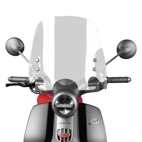 Entrotech Honda Little Cub Super Cub Windshield, Windshield, Windshield, Smoke,