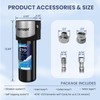Vortopt Q7 Under Sink Water Filter System,Reduces Chlorine,Lead,Bad Taste &