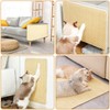 PIWOSGOL Set of 2 Cat Scratching Mat, Scratching Board Wall,