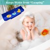 Zhaoyao Splash Guard for Bathtub, 1p Soft Silicone Foldable Tub