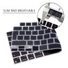 WYGCH Arabic Keyboard Cover Skin for MacBook 2024-2022 Air 13.6"