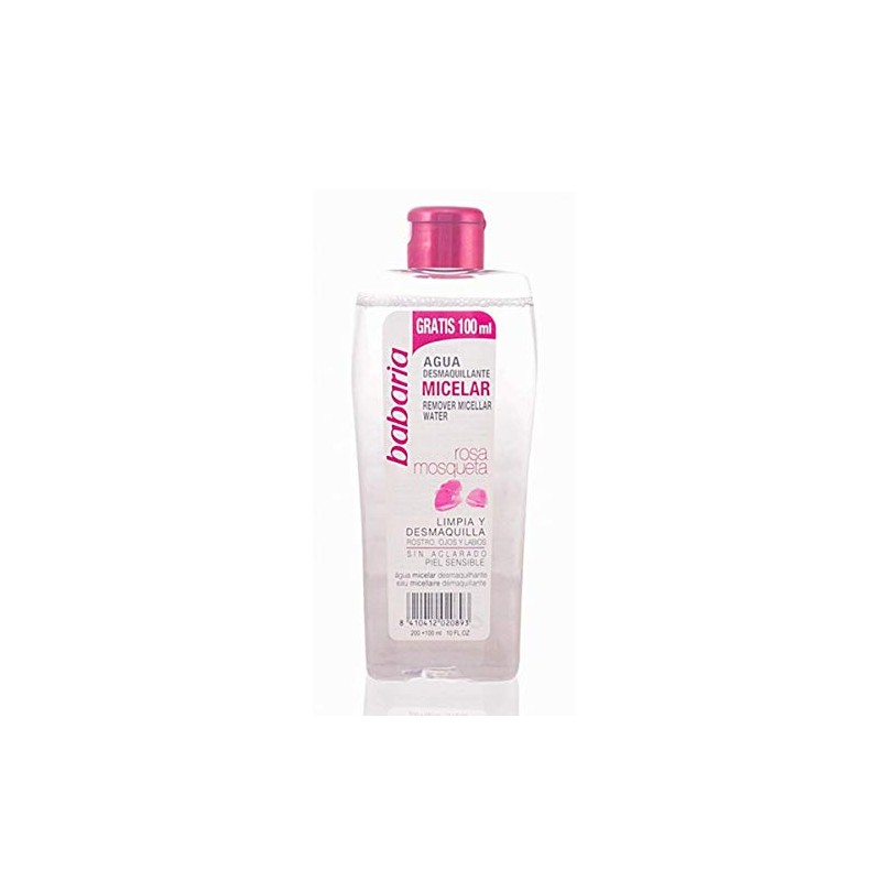 Babaria ? Agua Micelar Suave with Aceite Pink Mosqueta -