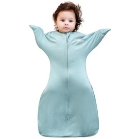 Aomloge PuppyPaws Baby Sleep Sack, Transitional Swaddle, Swaddles for Newborns，1.0 Tog Sleep Sack 6-9 Months, Wearable Blanket Baby with 2-Way Zipper