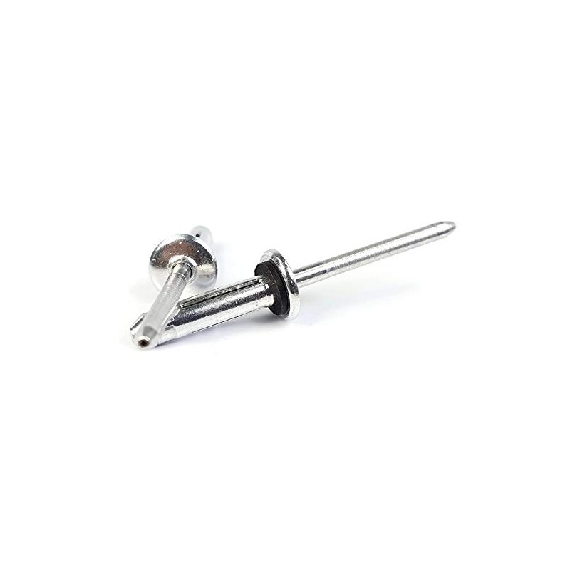 Tri-Fold Exploding Pop Rivets 1/4 (#8) Aluminum Blind Rivets with