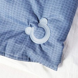 Hopeholic 8 Piece Duvet Clips, Anti-Slip Sheet Clips, Duvet Clips, Anti-Slip, Duvet Clips, Easy to Install, Won't Damage Fabric