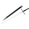 Medieval Warrior Middle Age Crusader Viking Sword with Scabbard (Crusader)