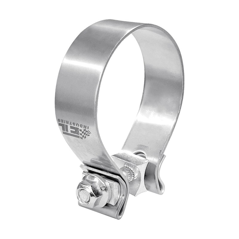 ETL INDUSTRIES 4 Inch Exhaust Clamp, Narrow Band 304 Stainless