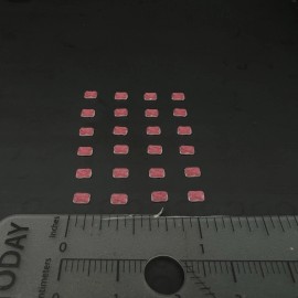 Non-operating Lightbars 24 Pack 1/64 Whelen 900 Ambulance Red Warning Lights EMS Police Fire