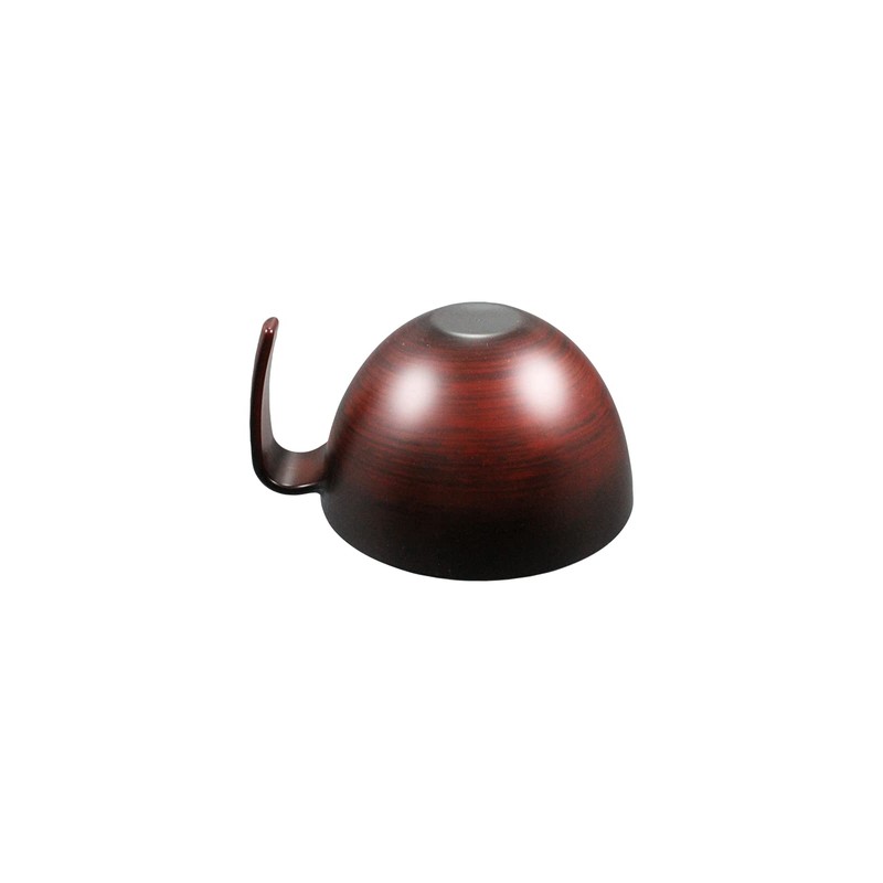 petit aide HS-36 Wood Grain Soup Bowl with Handle