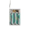 Lights4fun 16er LED Safari Lichterkette mit Filz Motiven Kinderzimmer Timer