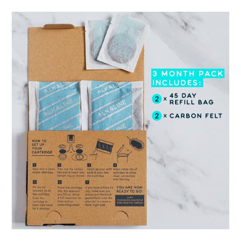 Phox Refill Pack for Phox Filters - 3 Month Supply