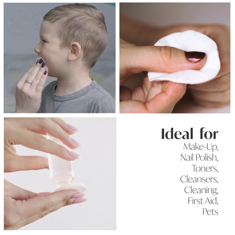 DIVCHI Soft Round Cotton Pads - 120 Count (1 Packs