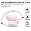 Silicone Case Compatible with Beats Solo 4, Ear Pads Cover
