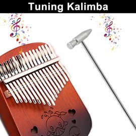 Small Hammer for Tuning Kalimba Thumb Piano, Craft hammer Mallet for Small Projects, Jewelry Making, Watch Band, Handcraft, 2 Pcs